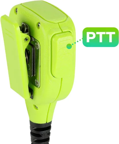 Miniatura 8 de Micrófono de altavoz impermeable para hombro con 2 pines, bidireccional, compatible con radios walkie talkie UV-5R, BTECH, Kenwood, Retevis