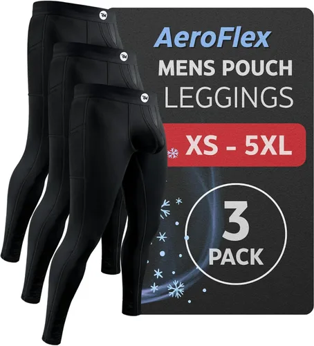 Miniatura 78 de Real Men ABCD Pouch - Pantalones de compresión para hombre, paquete de 1, 2 y 3, leggings para hombre, pantalones de yoga, medias, capa base
