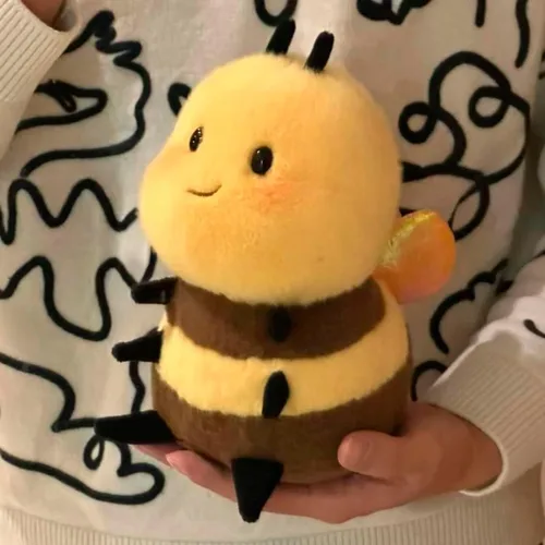 Miniatura 6 de ELAINREN Abeja Acolchada Peluche Ultrasuave, Abeja de Miel de Felpa, Muñeco de Insecto de 11.8 Pulgadas, Regalos A6