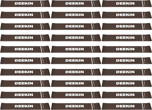 DEEKIN 30 bandas de resistencia a granel, bandas elásticas de ejercicio, equipo de ejercicio para mujeres y hombres, pilates, fitness, gimnasio, yoga