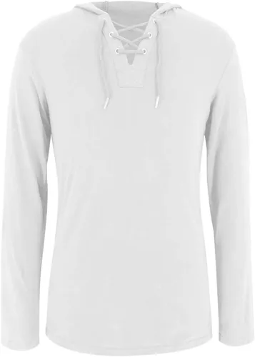 Miniatura 4 de Yuccalley Sudaderas con capucha de moda para hombre, de manga larga, sudaderas con capucha y estilo casual