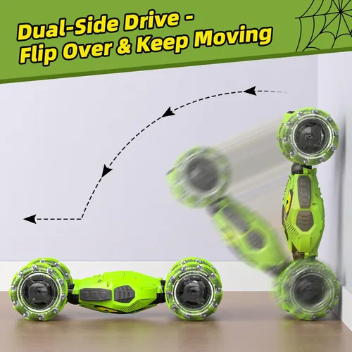 Miniatura 2 de Coches RC 4WD únicos de alta velocidad, coches de control remoto con detección de gestos para niños de 8 a 12 años, auto de deriva RC de doble cara
