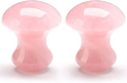 Miniatura 10 de gemshan Piedra de masaje, rocas calientes naturales de 3.5 pulgadas, herramienta de masaje corporal Gua Sha para masaje de celulitis, drenaje Jade