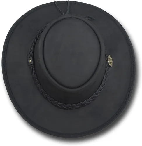 Miniatura 10 de Barmah Hats Sombrero plegable de cuero Bronco - Artículo 1060