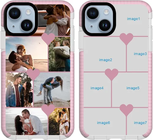 Miniatura 17 de Funda personalizada para iPhone 12 Pro Max, funda personalizada con collage de fotos con múltiples imágenes, funda de teléfono personalizada