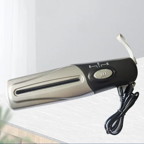 Miniatura 5 de Fdit Mini trituradora de papel portátil, trituradora de tarjetas de crédito eléctrica USB, corte de 0.157 in, ABS y acero al carbono, diseño