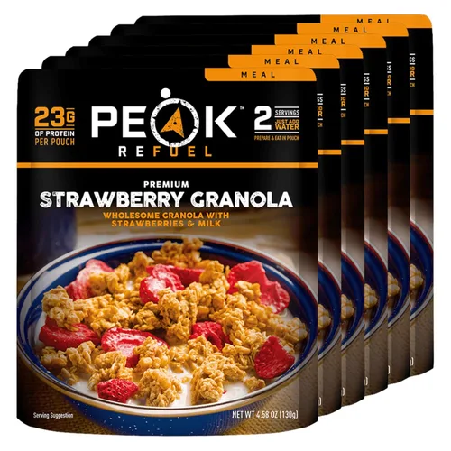Miniatura 16 de Peak Refuel Comida seca congelada para mochileros y camping Sabor increíble Alta proteína Preparación rápida Peso ligero