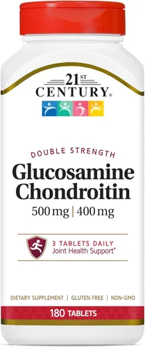 Miniatura 3 de 21st Century Glucosamina Condroitina 500/400mg - Doble Fuerza, cp 150 Recuento