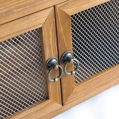 Miniatura 3 de COLLECTIVE HOME - Armario de almacenamiento, mini gabinete de encimera, organizador de madera para cocina, sala de estar, dormitorio, baño, oficina