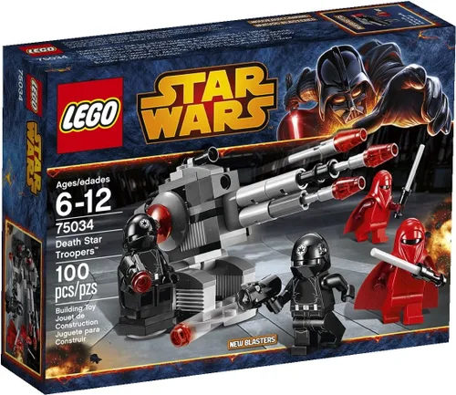 Troopers de la Estrella de la muerte LEGO Star Wars 75034, 100 piezas