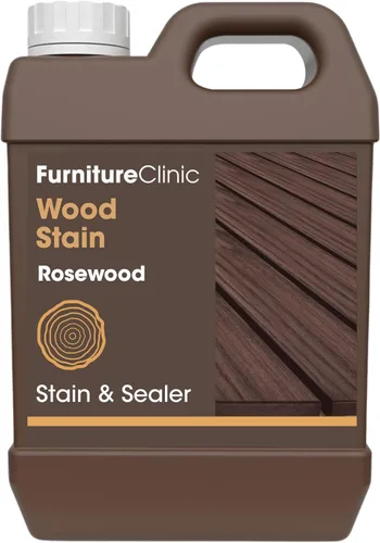 Miniatura 23 de Furniture Clinic - Tinte para madera de base acuosa Palisandro Secado rápido, bajo olor y no tóxico para muebles de interior y exterior y más