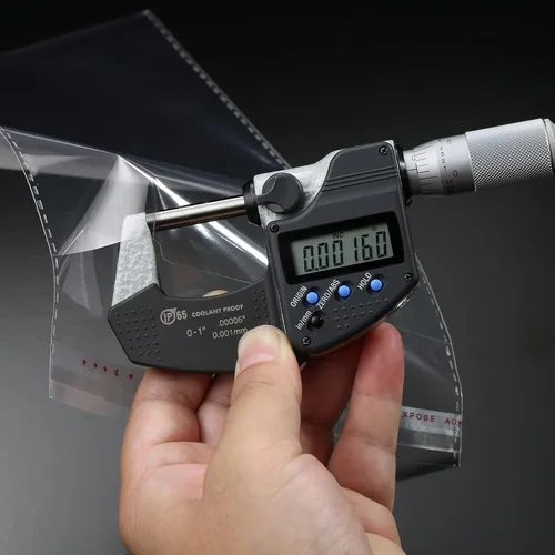 Miniatura 8 de 200 bolsas de polietileno de celofán resellables transparentes de 2 x 4 pulgadas de grosor de 1.6 mil, pequeñas bolsas de polietileno de celofán