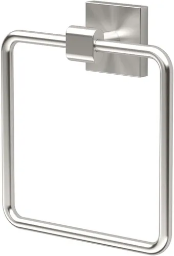 Miniatura 5 de Gatco 5672 Anillo de toalla acampanado, latón cepillado negro mate combo