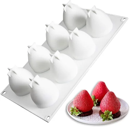 Miniatura 9 de OCPO KITCHEN Moldes de silicona con forma de corazón 3D para hornear pasteles de mousse, molde de silicona 3D para dulces, pastelería, chocolate