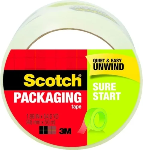 Miniatura 6 de Scotch Sure Start Cinta de embalar, Transparente