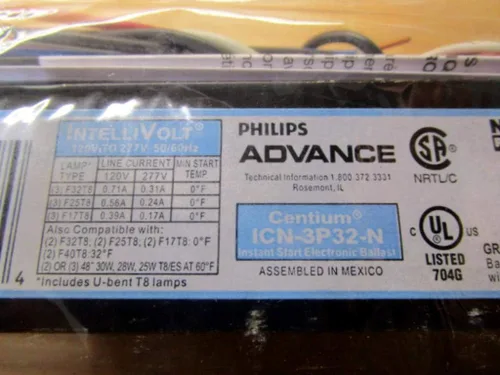Miniatura 2 de Balastro PHILIPS ICN-3P32-N