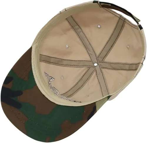 Miniatura 5 de WITHMOONS Sombrero de pesca de algodón bordado de hueso de pescado Trucker Dad Gorra de béisbol YZ10119