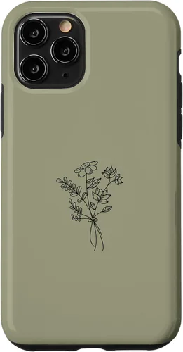 Miniatura 26 de Funda para iPhone 12 mini Wildlfower Floral Flower Khaki