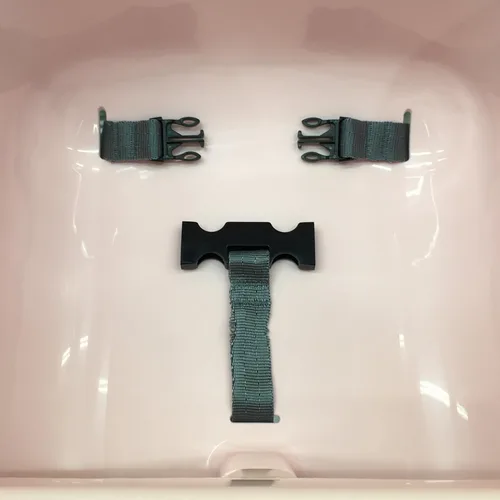 Miniatura 3 de Cinturón de seguridad para bebé de AT, arnés de seguridad de 3 puntos para silla alta