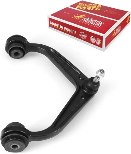 Miniatura 64 de Metrix Premium Chassis Parts - Brazo de control superior delantero derecho con junta esférica y conjunto de buje para 82-85 Mercedes-Benz 300CDT