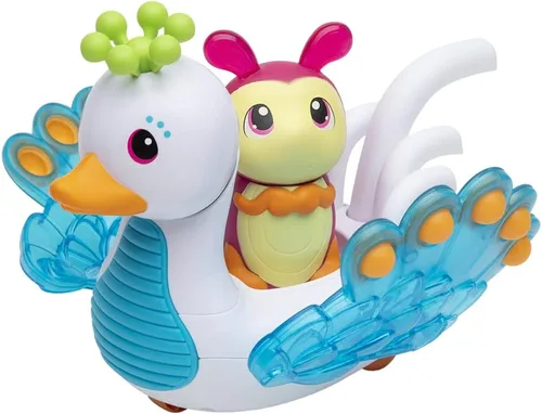 Miniatura 2 de Playskool Glo Friends - Hugbug & Harmony Pop, Push & Roll! - Vehículo cisne - Insecto brillante - Juguete SEL - A partir de 2 años