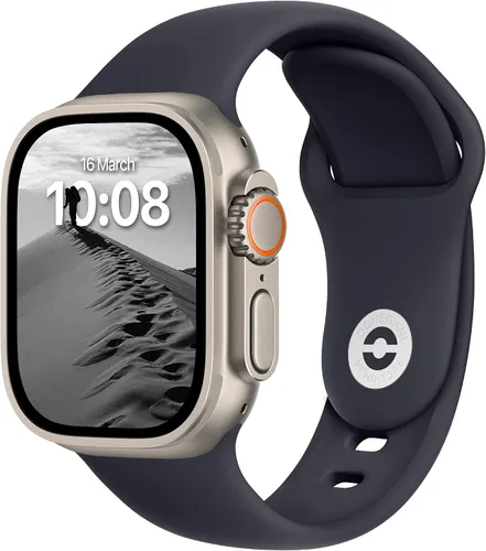 Miniatura 42 de ELETTRONEO SB Correa Deportiva para Bandas de Apple Watch Mujeres Ultra 3 2 49mm, Series 11 10 46mm, 9 8 7 45mm 41mm, SE 6 5 4 44mm 40mm, 3 2 1 42mm