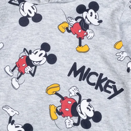 Miniatura 4 de Disney Mickey Mouse - Conjunto de atuendo navideño de vellón con capucha y pantalones deportivos para recién nacidos a niños grandes
