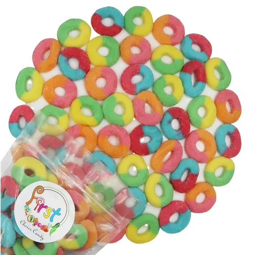 Miniatura 2 de FirstChoiceCandy Anillos de goma (neón, 4.5 libras (paquete de 1))