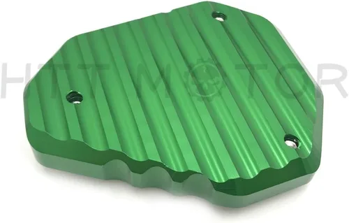 Miniatura 6 de KAW-253VER6500618 - Almohadilla de extensión de soporte lateral compatible con Kawasak Versys 650 2015 2016 2017 2018 verde