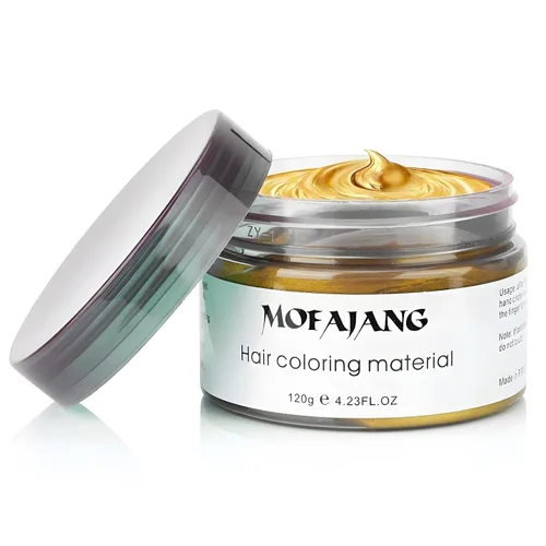 Miniatura 11 de Cera Temporal Negra para el Cabello - SOVONCARE Tinte Lavable para el Cabello para Hombres y Mujeres, Fijación Todo el Día, Arcillas Desechables