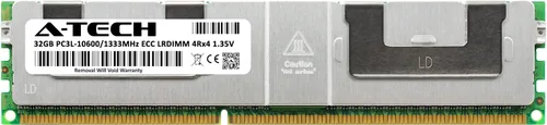 Miniatura 2 de A-Tech 32 GB de RAM para Supermicro SUPER H8SGL, X8DAH+-F, X8DAH+-LR, X8DTN+-F-LR, X9DAX-iF-HFT, X9DRD-7LN4F-JBOD, X9SRi-F DDR3 1333MHz PC3L-10600