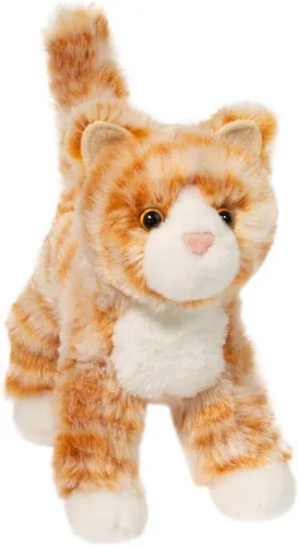 Miniatura 5 de Douglas Hally - Animal de peluche a rayas naranja 8 pulgadas de alto