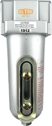 Miniatura 6 de 3/8" NPT de flujo medio aire comprimido en línea filtro desecante secador humedad agua separador