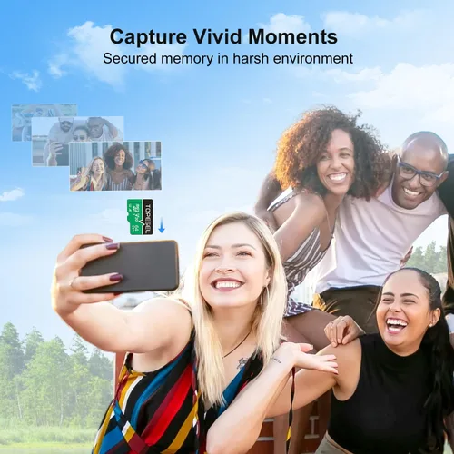 Miniatura 7 de TOPESEL: 2 unidades de tarjeta micro SD de 64 GB, 4K Camera Pro, video UHD para GoPro, cámara de acción, dron, smartphone, R/W hasta 90/35 MB/s