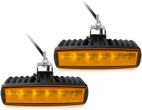 Miniatura 7 de STDYSUN Luces LED azules antiniebla de conducción para carretilla elevadora, luces de seguridad, 2 unidades, 30 W, 6 pulgadas, impermeables, luces