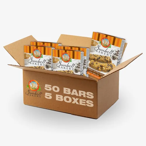 Miniatura 12 de Sunbelt Bakery Barras de granola masticables dulces y saladas de almendras, barras de 50-1.0 onzas (5 cajas)
