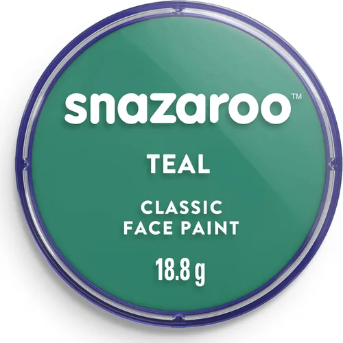 Miniatura 30 de Snazaroo - Pintura metálica para rostro y cuerpo, olla de 18,8 g (0,66 oz), plateada