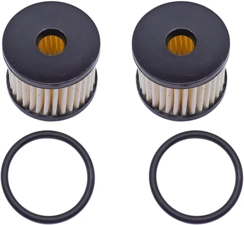 Miniatura 2 de Kit de filtro de combustible de 2 piezas 0707-0012 61011-04A compatible con Harley Davidson FLD/FLHR/FXD/FXDWG/FXDXI/FXSTC