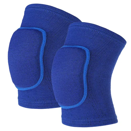 Miniatura 10 de Sibba Rodillera para Niños, Rodillera Elástica Transpirable, Protector de Rodilla de Esponja Acolchada Antideslizante para Voleibol, Danza, Correr