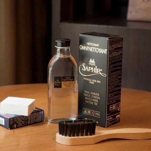 Miniatura 5 de Saphir Medaille d'Or Omni'Nettoyant - Champú limpiador de zapatos Nubuck y gamuza, Neutro