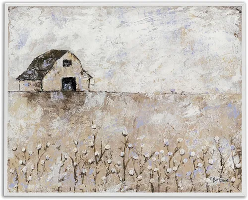 Miniatura 16 de Stupell Industries Ramos florales antiguos en frascos, arte giclée enmarcado, blanco, 20 x 16 pulgadas, fácil de colgar y resistente, fabricado