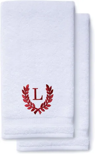 Miniatura 166 de Toallas de mano decorativas y con monograma para baño, cocina, maquillaje Regalo personalizado para boda-nupcial Toalla turca de lujo