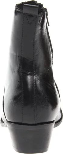 Miniatura 3 de Stacy Adams Santos - Botas con cremallera lateral para hombre, cuero negro