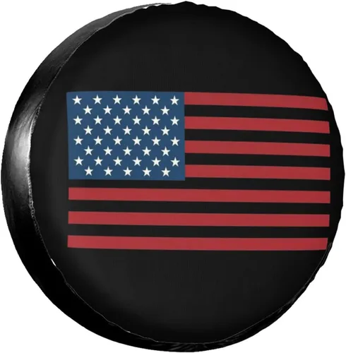 Miniatura 20 de Bee Crown Flowers Embroidery Spare Tire Cover Wheel Protectors Dust-Proof Wheel Tire Cover Fit Trailer, Rv, Sand Many Vehicle 14inch