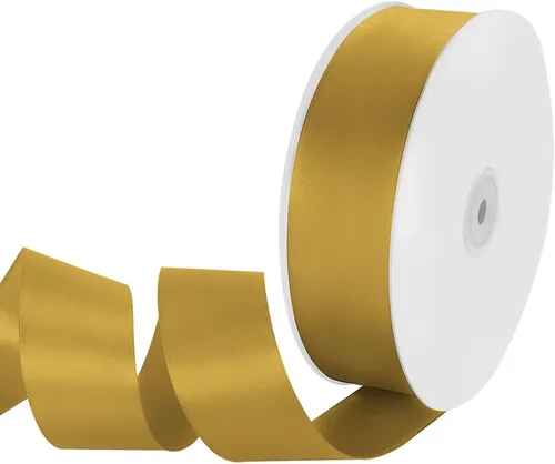Miniatura 89 de Cinta de tela de satén de 1-1/2 pulgadas de ancho x 50 yardas, cinta negra perfecta para lazos de bricolaje, guirnaldas, envoltura de regalos