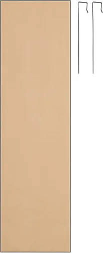 Miniatura 9 de Americanflat - Espejo de puerta negro de 12 x 48 pulgadas, colgante de longitud completa para dormitorio, baño, espejo largo de cuerpo completo