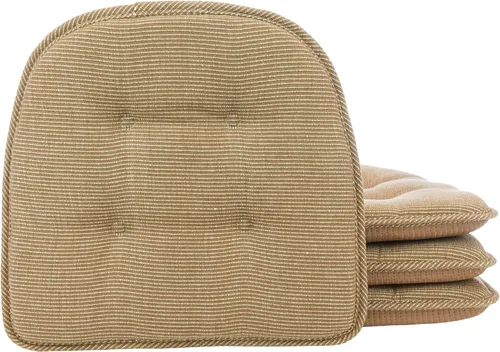 Miniatura 14 de Cojines antideslizantes para silla, ensamblados en Estados Unidos, almohadillas de asiento antideslizantes en forma de U para comedor, cocina