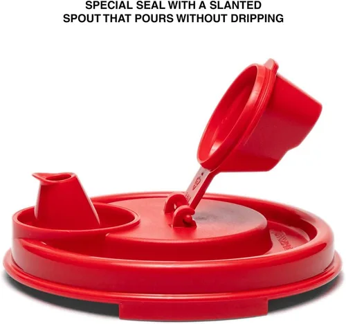 Miniatura 2 de Tupperware Mega Magic Flow - Contenedor de almacenamiento de 1,1 litros (123)