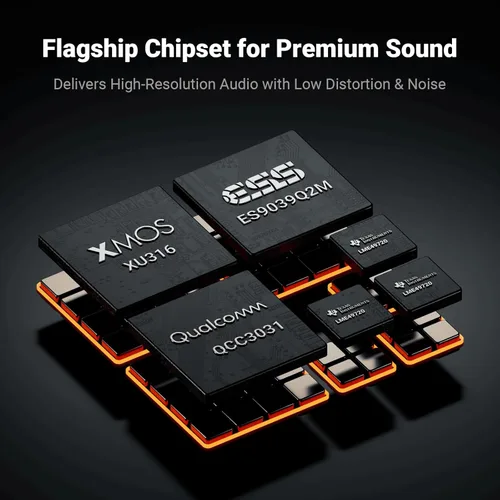 Miniatura 2 de Fosi Audio ZD3 Preamplificador DAC de escritorio, convertidor de audio digital a analógico totalmente equilibrado con ES9039Q2M para amplificador
