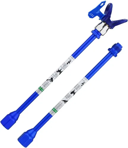 Miniatura 7 de JZXSJ - Varilla de extensión de punta de pulverizador de pintura sin aire, 6 piezas, varios tamaños, barra de extensión de punta de pulverizador